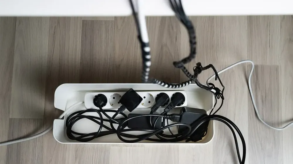 Cable Management: How To Control The Cord Chaos Under Your Workspace