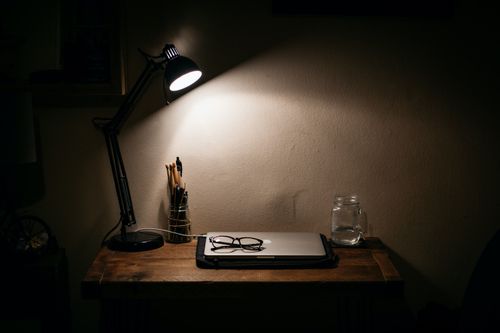 Lighting up a dark workspace
