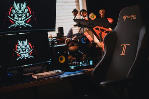 An attractive gaming chair to boost the aesthetic