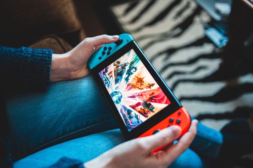 Gaming with a Nintendo Switch