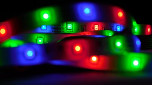RGB lighting from an LED strip