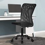 Armless Office Chair Grey