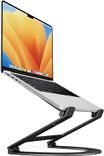Curved Laptop Stand Black